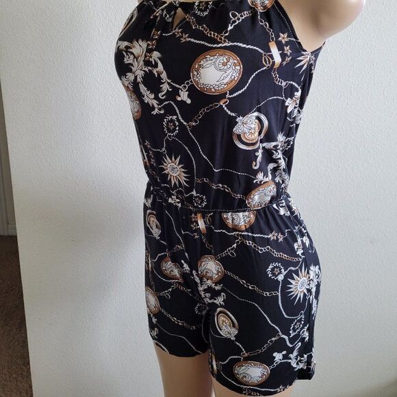 BRAND NEW SUMMER SHORT JUMPSUIT WOMEN STRETCHY CUTE ROMPER   - Picture 12 of 16